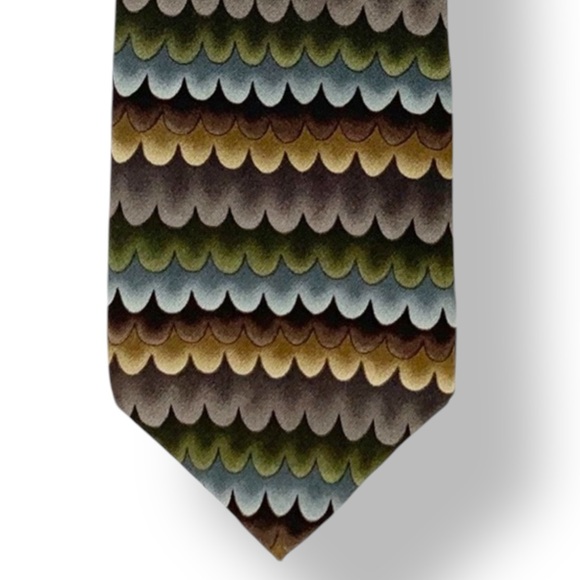 VINTAGE GRATEFUL DEAD Silk Tie - Alligator 4th Set - Picture 1 of 5